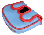 L.A.B. MEZZ OZ Embroidered Center-Shafted Putter Cover by ReadyGOLF - Happy Place