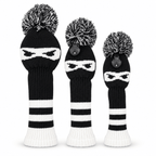 Ninja Knit Headcover Set - 3 Piece