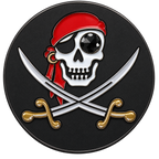 Jolly Roger Pirate Ball Marker & Hat Clip by ReadyGOLF