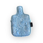 Blue Ridge Golf Co. Topographic Edition – Carolina Blue / Pure White Golf Headcovers