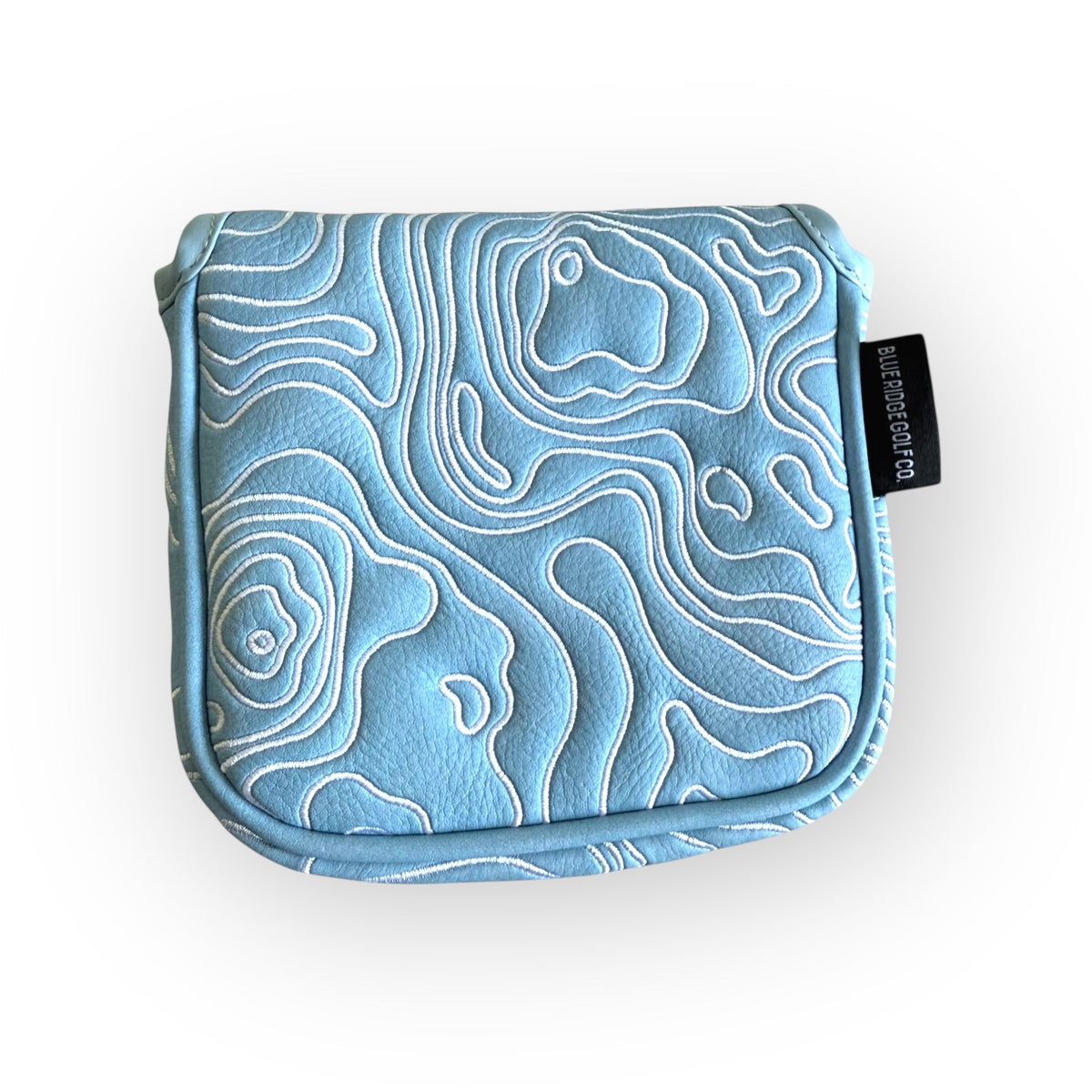 Blue Ridge Golf Co. Topographic Edition – Carolina Blue / Pure White Golf Headcovers