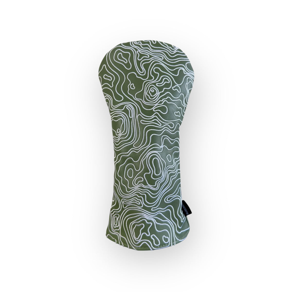Blue Ridge Golf Co. Topographic Edition – Fairway Green / Pure White Golf Headcovers