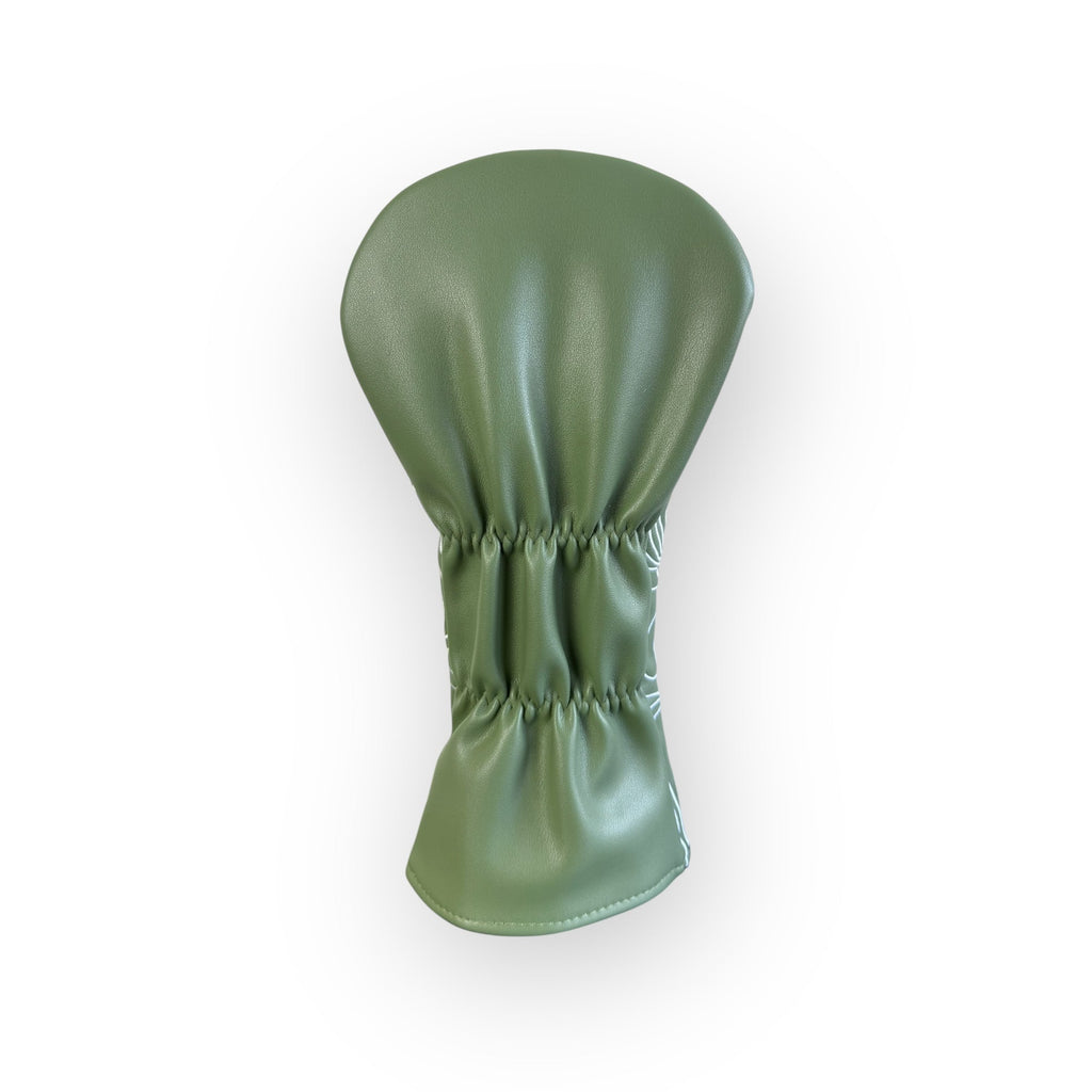 Blue Ridge Golf Co. Topographic Edition – Fairway Green / Pure White Golf Headcovers