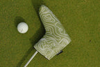 Blue Ridge Golf Co. Topographic Edition – Fairway Green / Pure White Golf Headcovers