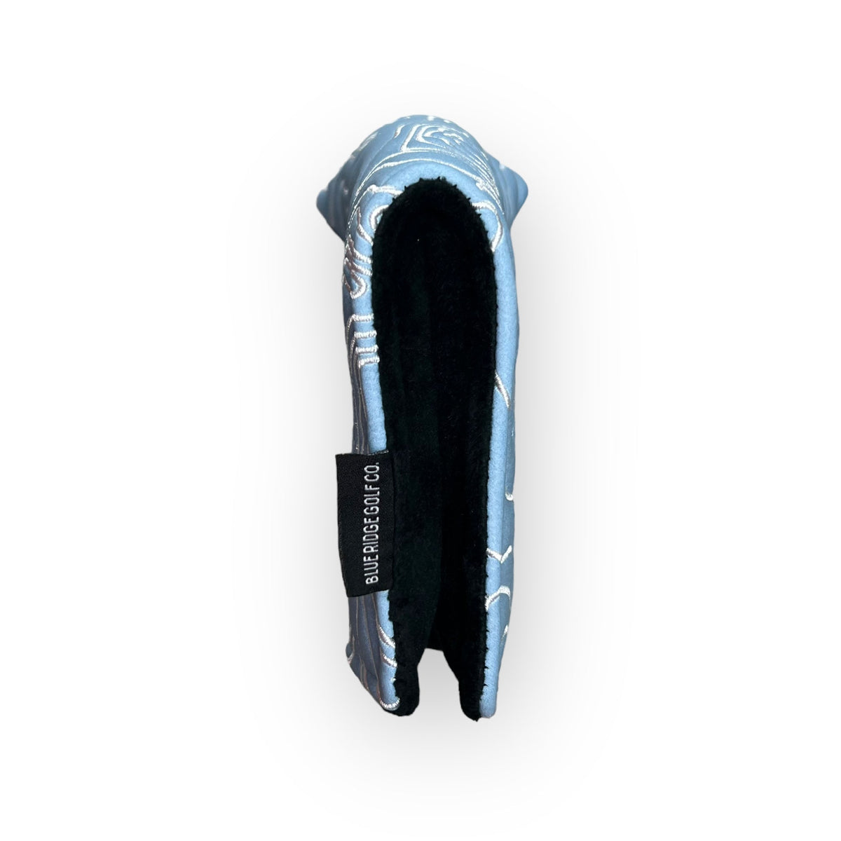 Blue Ridge Golf Co. Topographic Edition – Carolina Blue / Pure White Golf Headcovers