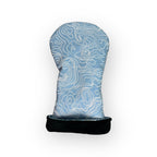 Blue Ridge Golf Co. Topographic Edition – Carolina Blue / Pure White Golf Headcovers