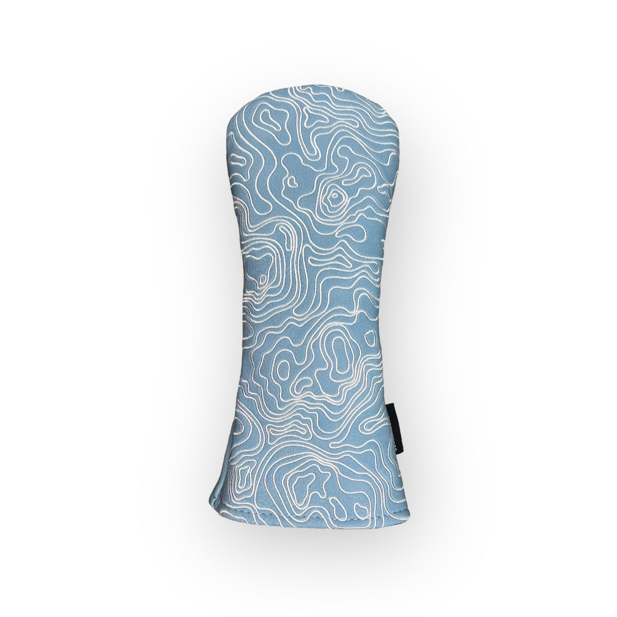 Blue Ridge Golf Co. Topographic Edition – Carolina Blue / Pure White Golf Headcovers