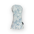 Blue Ridge Golf Co. Topographic Edition – Pure White / Carolina Blue Golf Headcovers
