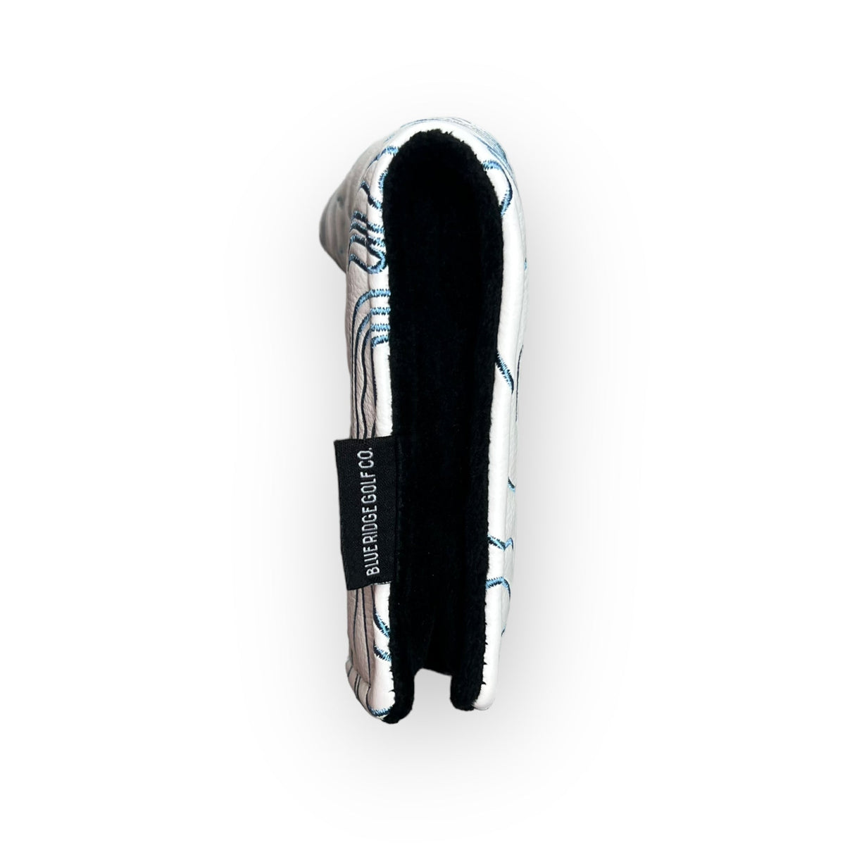Blue Ridge Golf Co. Topographic Edition – Pure White / Carolina Blue Golf Headcovers