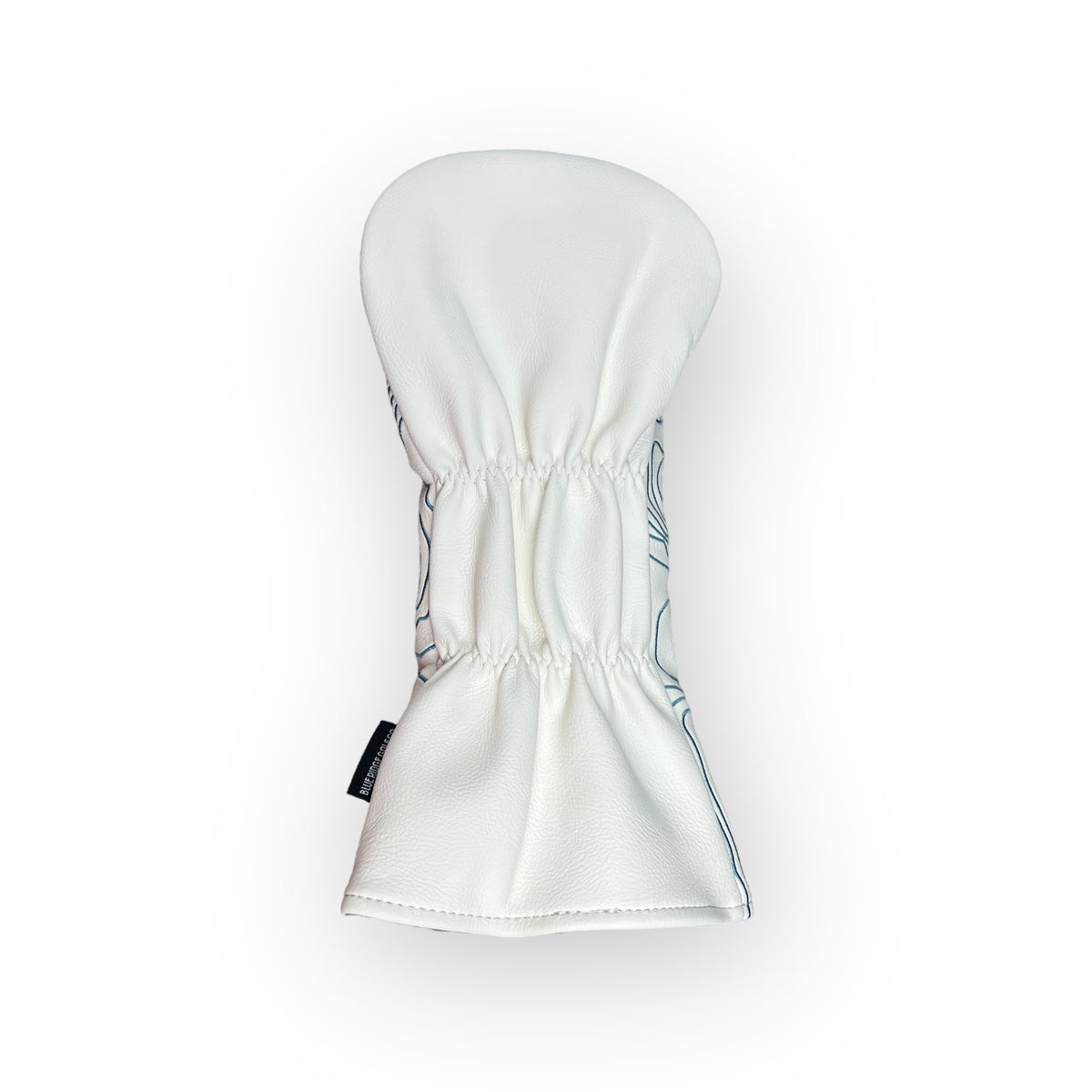 Blue Ridge Golf Co. Topographic Edition – Pure White / Carolina Blue Golf Headcovers