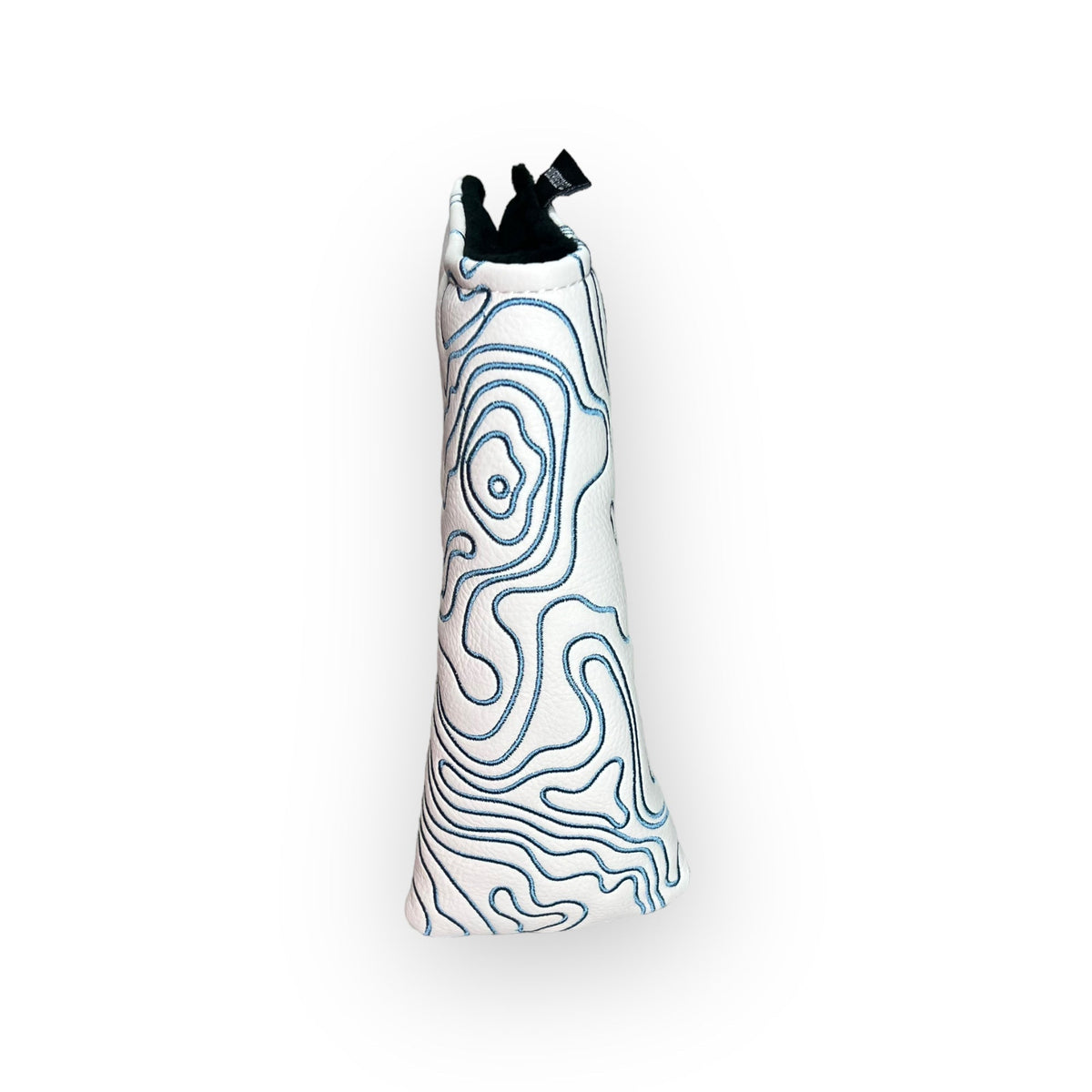 Blue Ridge Golf Co. Topographic Edition – Pure White / Carolina Blue Golf Headcovers