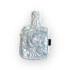 Blue Ridge Golf Co. Topographic Edition – Pure White / Carolina Blue Golf Headcovers