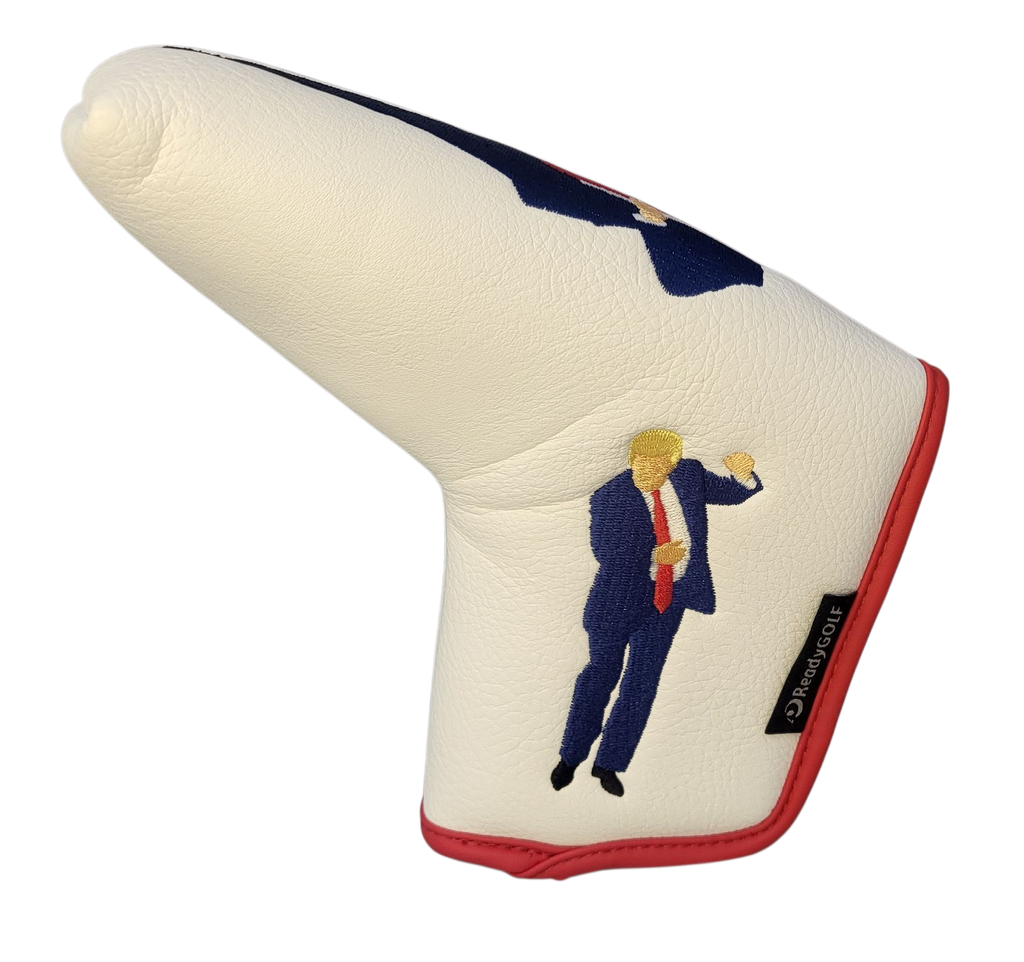 Trump Birdie Dance Embroidered Blade Putter Cover by ReadyGOLF