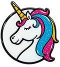 Unicorn Glitter Ball Marker & Hat Clip by ReadyGOLF
