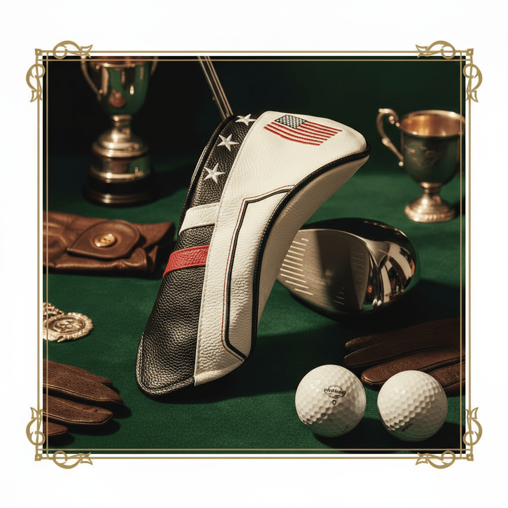 USA Synthetic Leather Golf Headcover